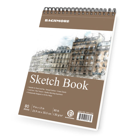 BEECHMORE BOOKS Sketchbook - XL A3 Master Black Art Sketch Book