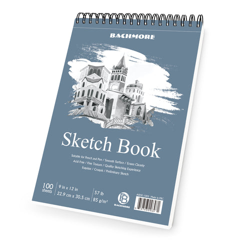 Beechmore Books Sketchbook - Xl A3 Master Black Art Sketch Book