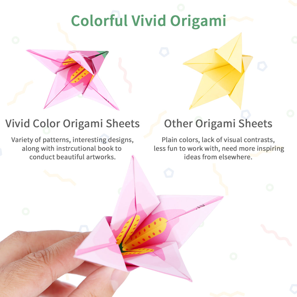 NPW 5 Minute Origami Set Art of Paper Folding 100 Sheets/instruction Book  #w5233 for sale online